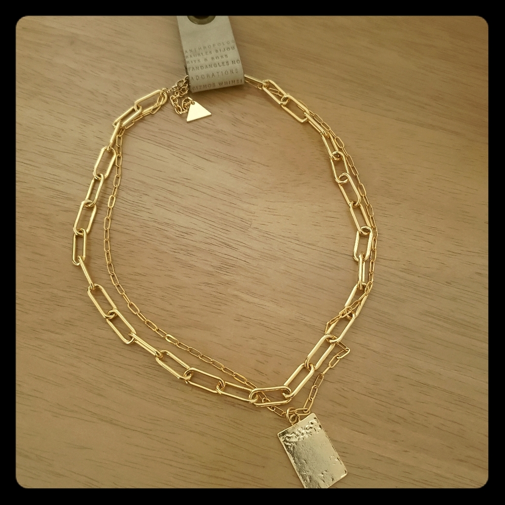 Anthropologie chain necklace